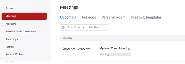 how to update zoom meeting link in outlook